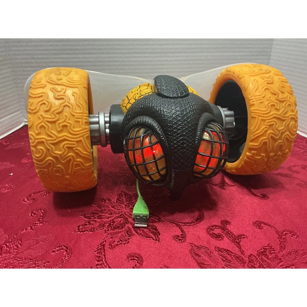 Used Bright Tumble Bee RC Car RechargeableLight Up Toy Yellow Black NoRemote